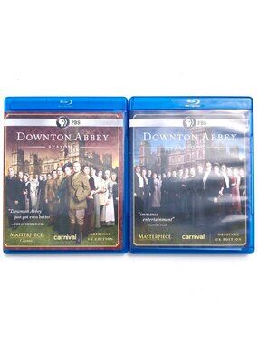 Downton Abbey Seasons 2 3 Blu-ray Lot Original UK Ed PBS Masterpiece Classic